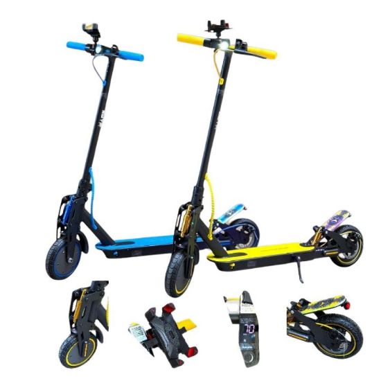 صورة سكوتر كهربائي عالي الأداء تصميم عصري